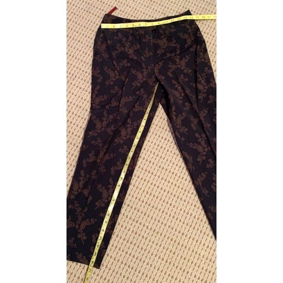 Vintage PIAZZA SEMPIONE ITALY BROCADE BLAZER CAPRI PANTS SUIT SET sz 44 46 L - Picture 6 of 12